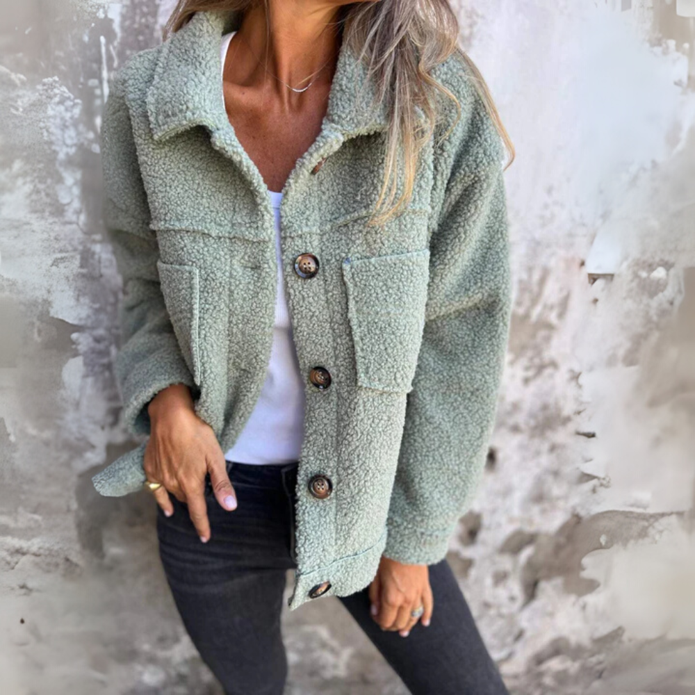 ÉLÉGANT ET CHAUD MANTEAU POUR FEMME POUR L'AUTOMNE