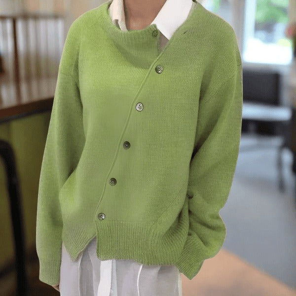 CARDIGAN EN CACHEMIRE AVEC DÉTAILS BOUTONS