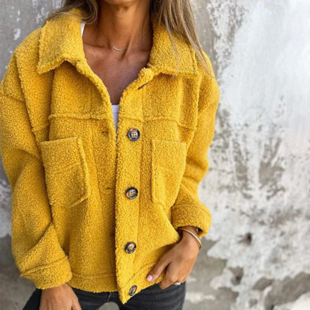 ÉLÉGANT ET CHAUD MANTEAU POUR FEMME POUR L'AUTOMNE