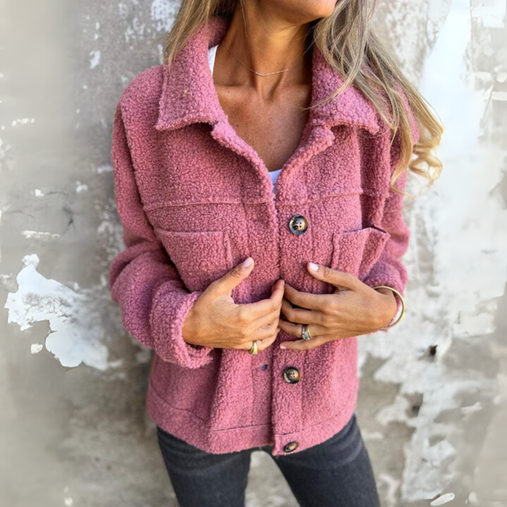 ÉLÉGANT ET CHAUD MANTEAU POUR FEMME POUR L'AUTOMNE
