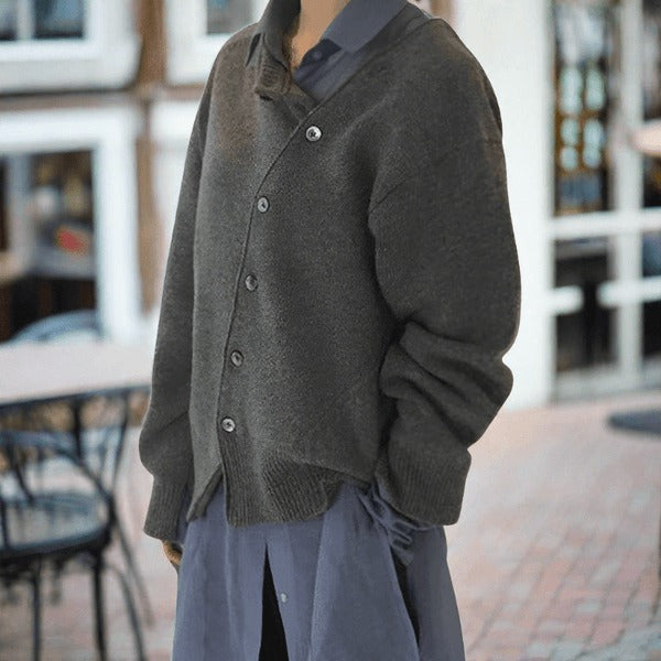 CARDIGAN EN CACHEMIRE AVEC DÉTAILS BOUTONS