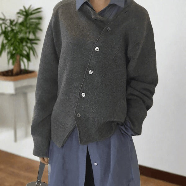 CARDIGAN EN CACHEMIRE AVEC DÉTAILS BOUTONS