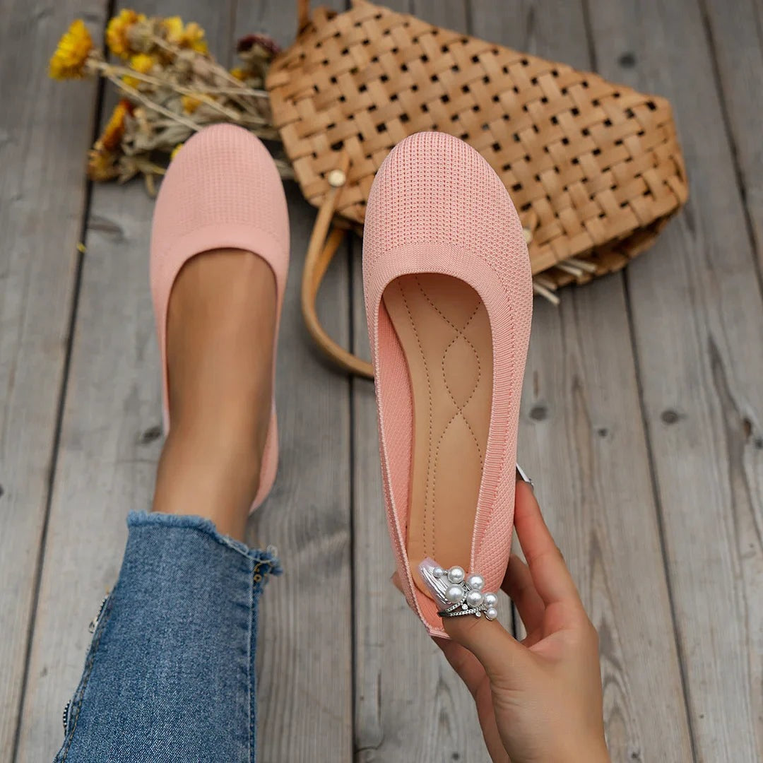 Sofía™ - Chaussures plates élégantes en tissu respirant