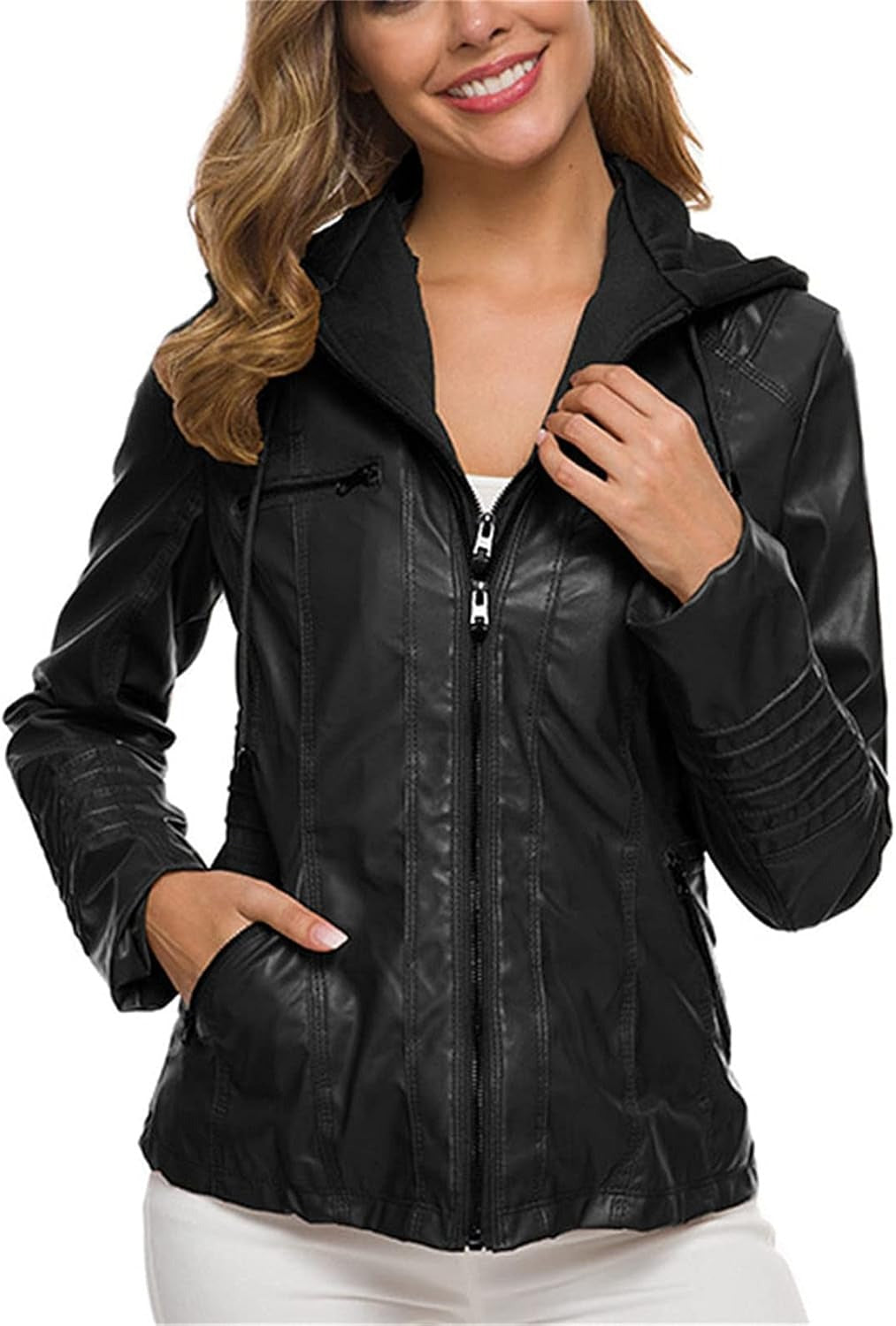 CLEO - VESTE URBAINE EN CUIR