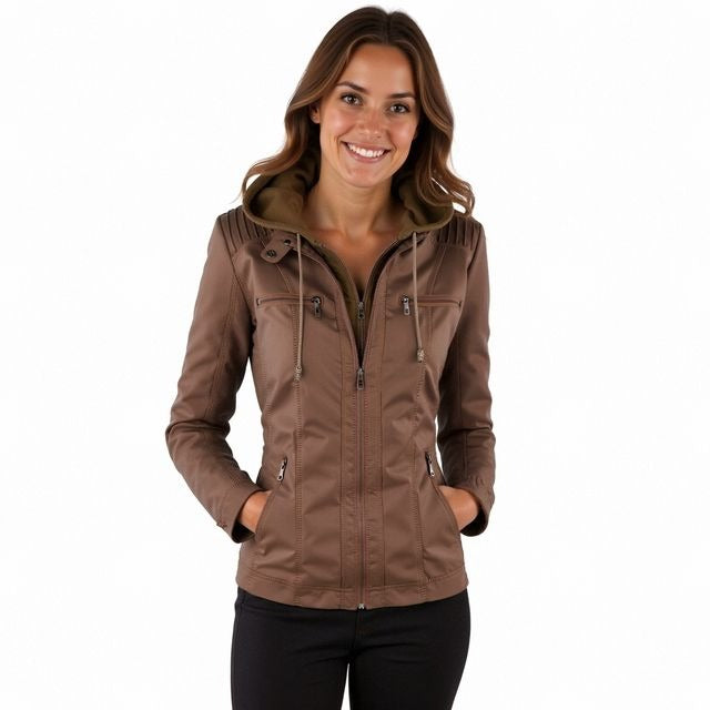 CLEO - VESTE URBAINE EN CUIR