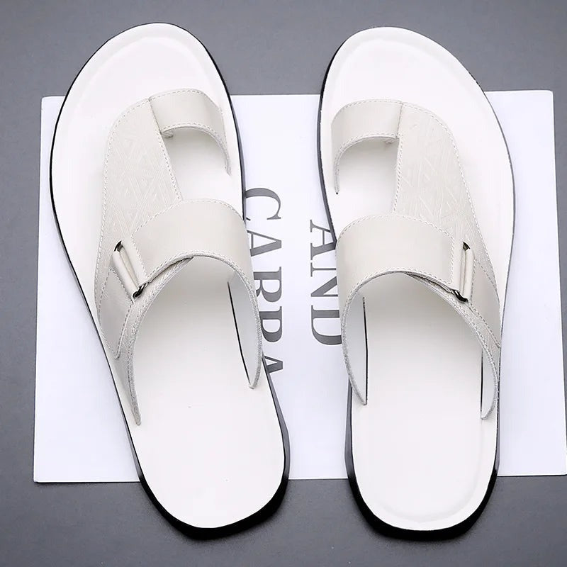 SANDALES EN CUIR ASHMERE