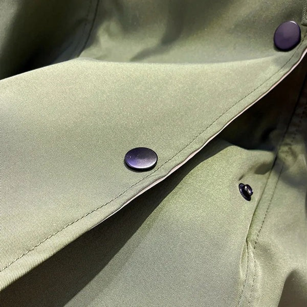 ÉLÉGANTE VESTE IMPERMÉABLE BICOLORE