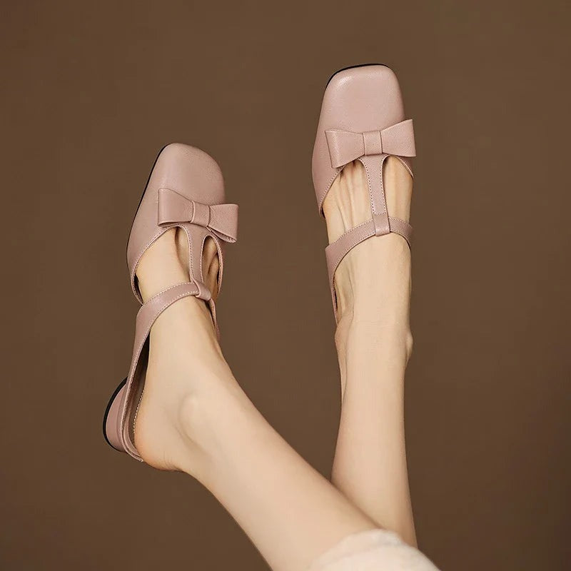 SANDALES EN CUIR ALVERA