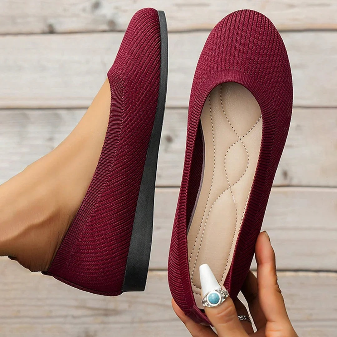 Sofía™ - Chaussures plates élégantes en tissu respirant