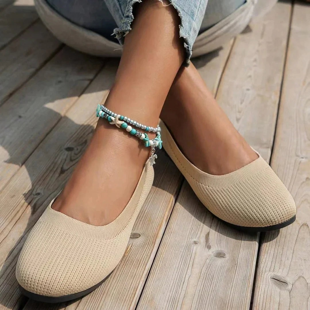 Sofía™ - Chaussures plates élégantes en tissu respirant